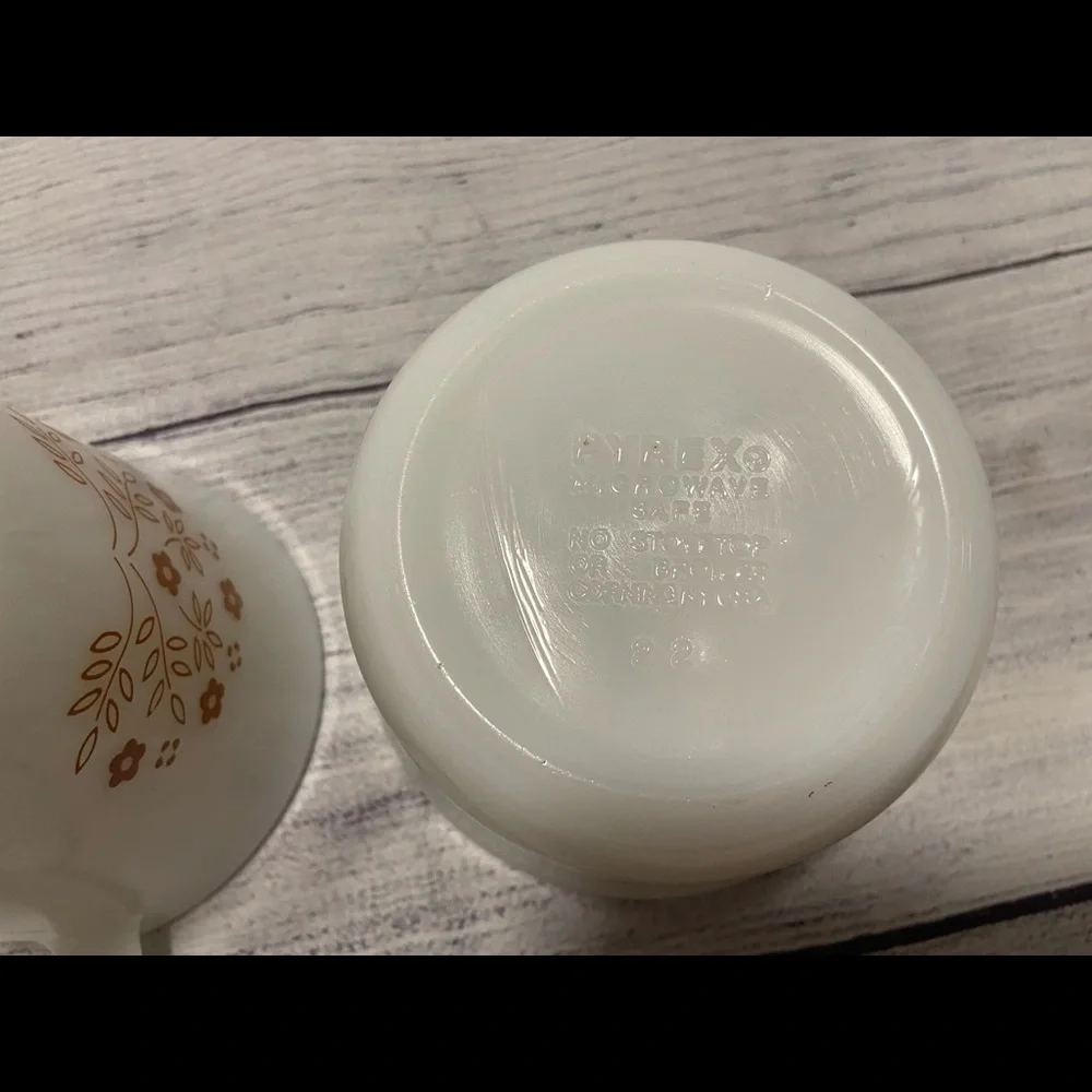 Pyrex Corning Summer Impressions CreamerSugar Bowl